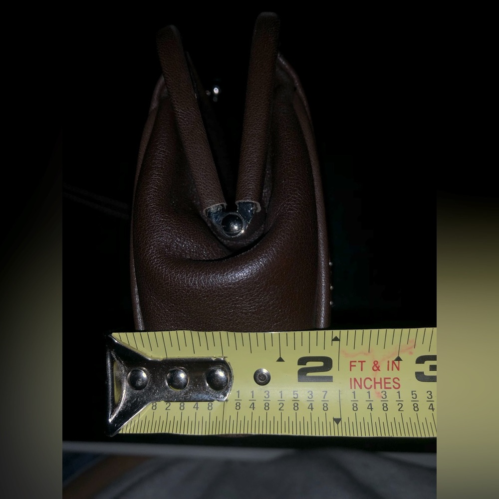 Coach Brown Leather Wristlet - Picture 8 of 9